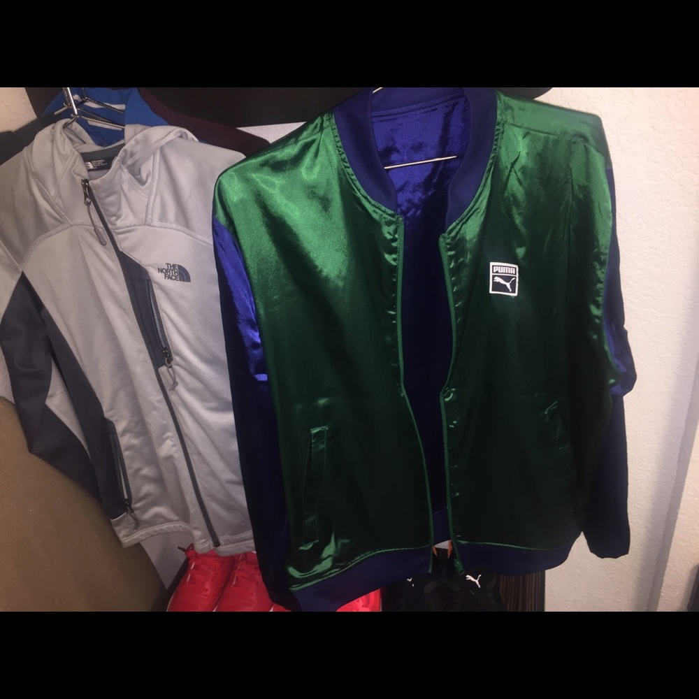Puma reversible track jacket